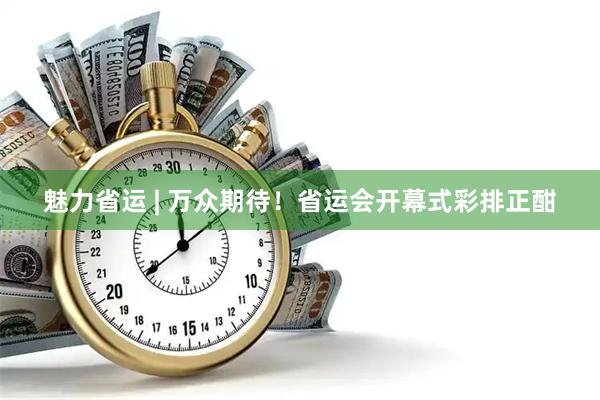 魅力省运 | 万众期待！省运会开幕式彩排正酣